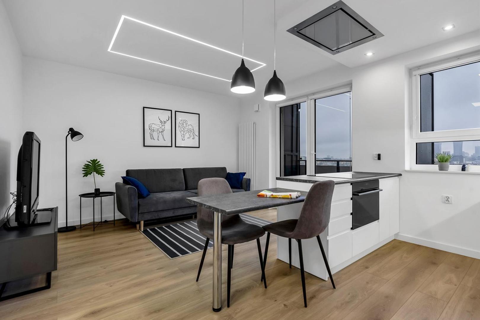 12Th Floor Wola Modern Apartment Warszawa Zewnętrze zdjęcie
